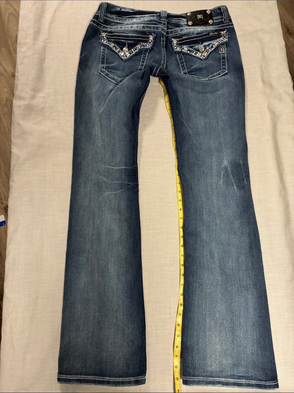 Miss Me Women’s Bootcut Jeans, JE5755B, Size 31/33
